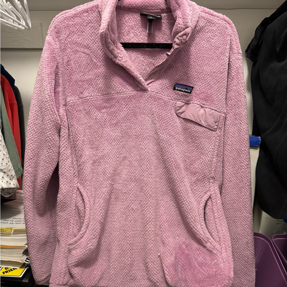 Patagonia Women's Soft Lilac Cowl Sweater